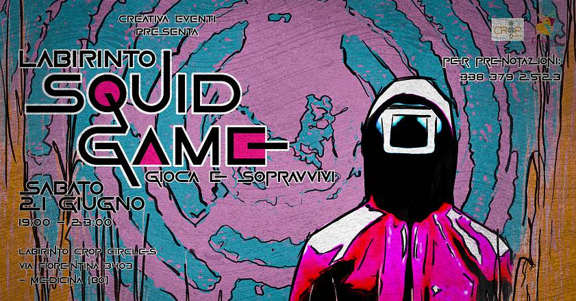 Labirinto squid game - gioca e sopravvivi | crop circles